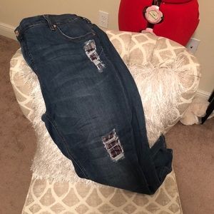 Plus size jeans